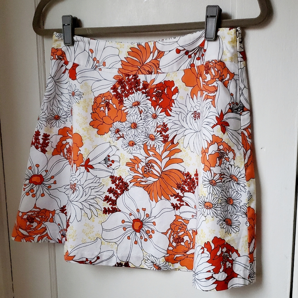 Ann Taylor Floral Skirt